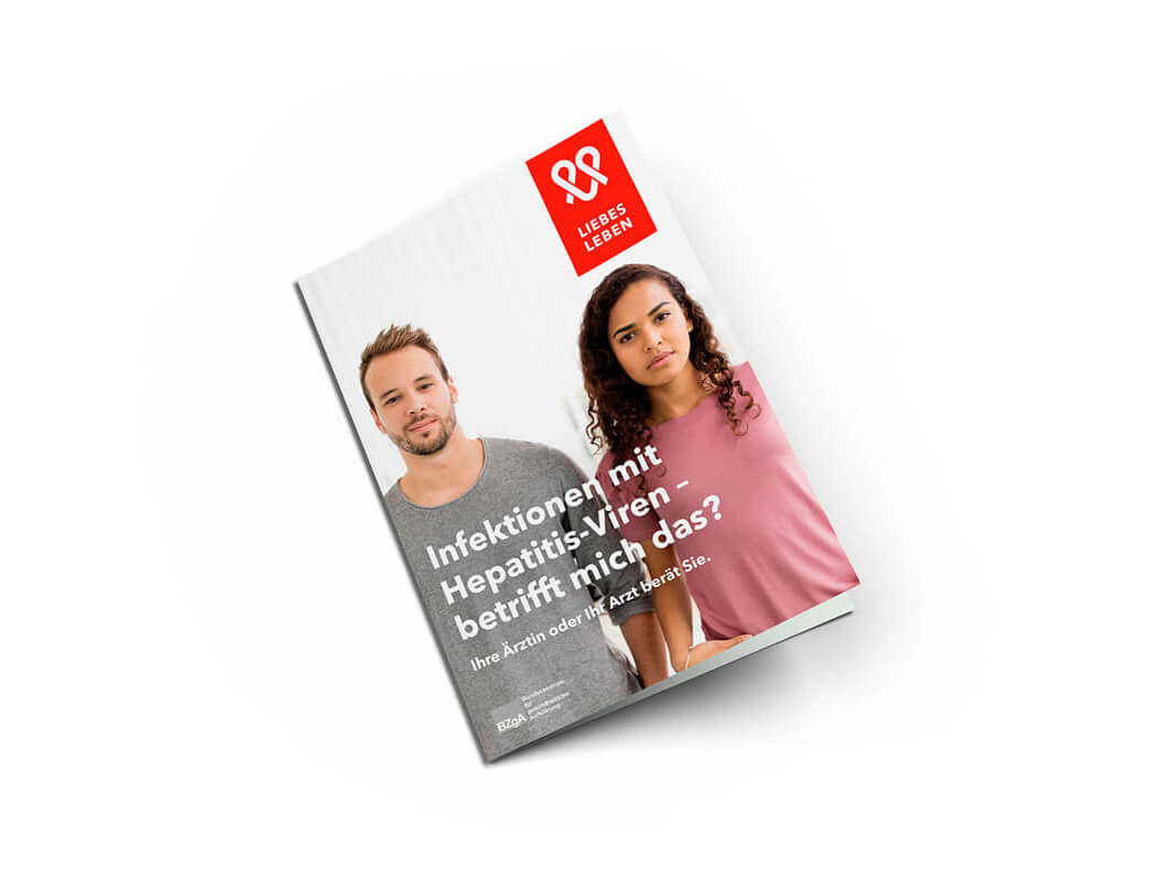 Broschüre "Hepatitis - betrifft mich das?"