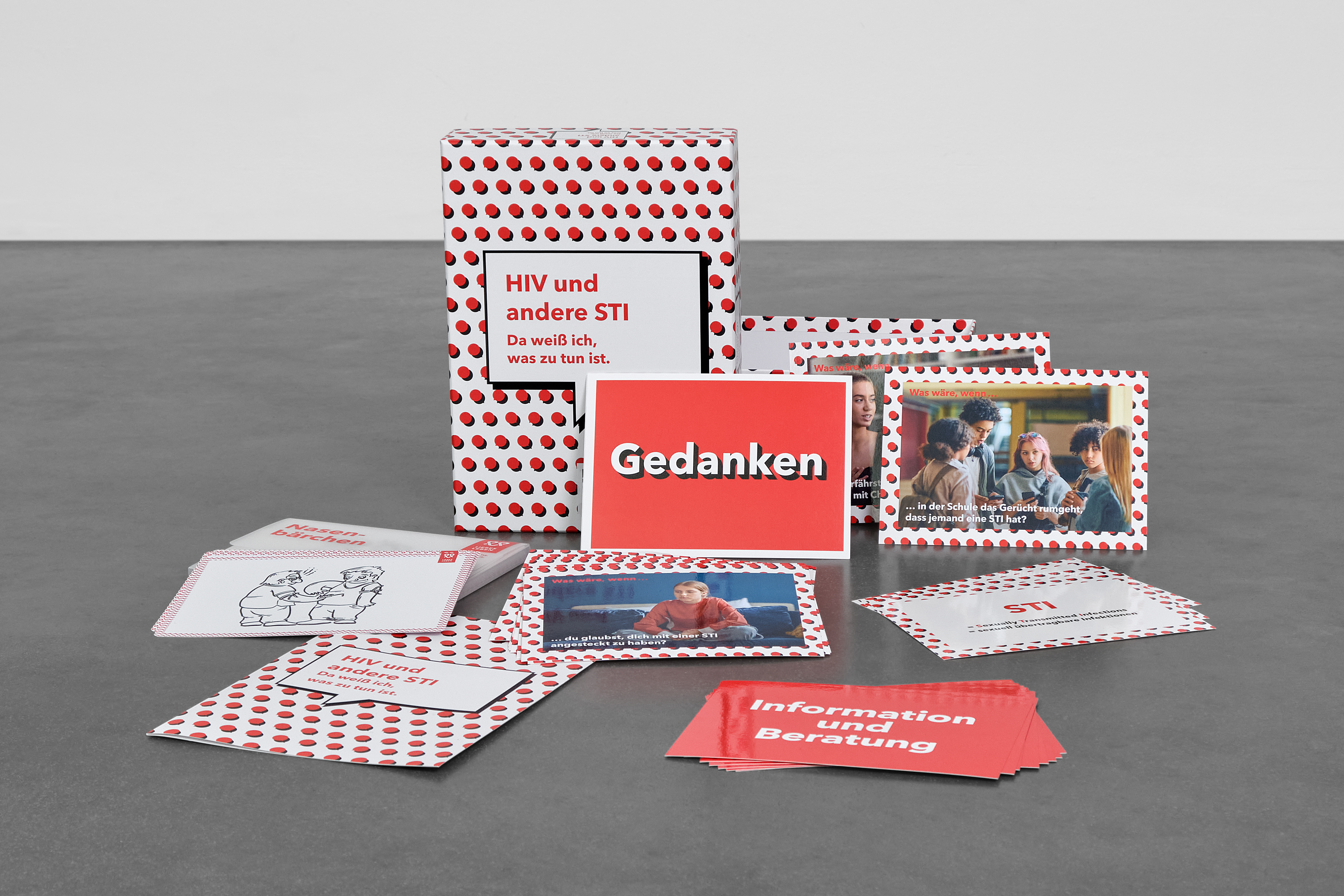 Infomaterialien HIV und STI