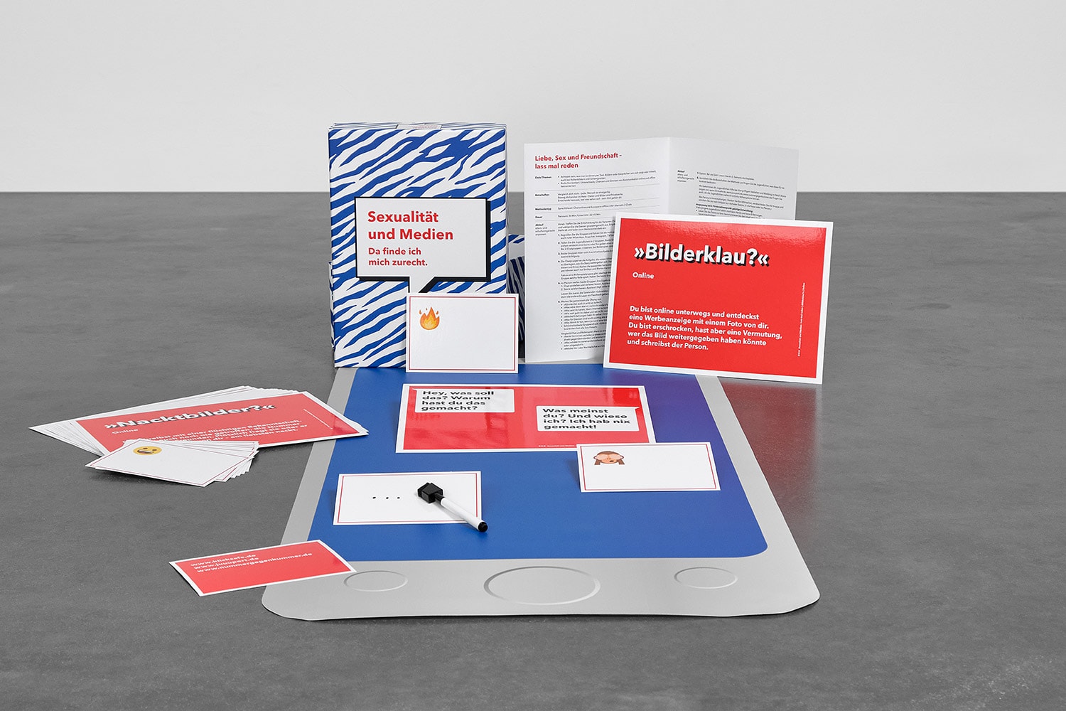 Infomaterialien Schutz und Sexualität und Medien